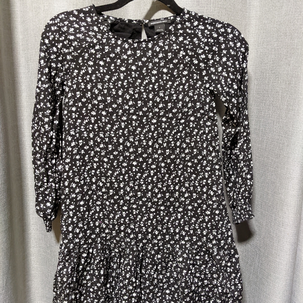 something navy girls dress